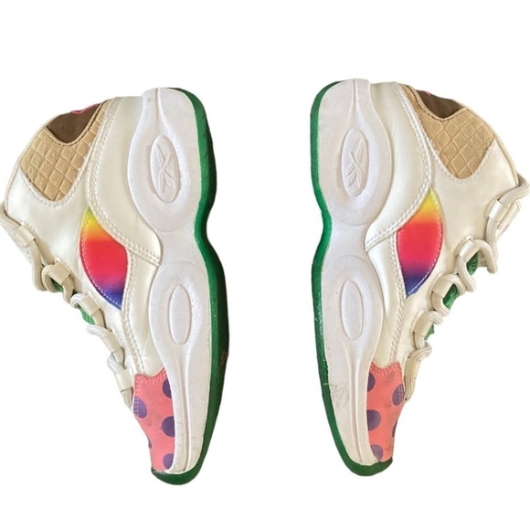 Hasbro x Reebok Question Mid Candy land Sneakers Trainers - Picture 11 of 12